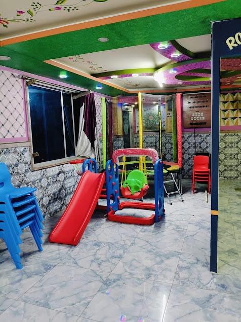 Indoor Play Corner & Safety Trampoline